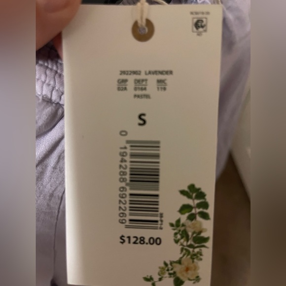 Chelsea and violet purple pastel long sleeve dress - Picture 4 of 9